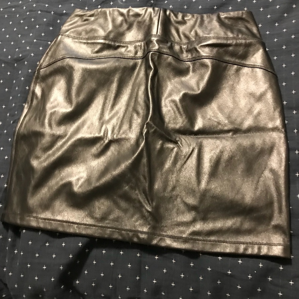 Pleather mini